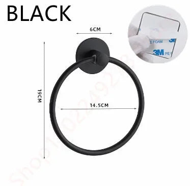 Support mural adhésif pour essuie-tout sous meuble, pour la cuisine et la salle de bain. Porte-rouleau d'essuie-tout doré