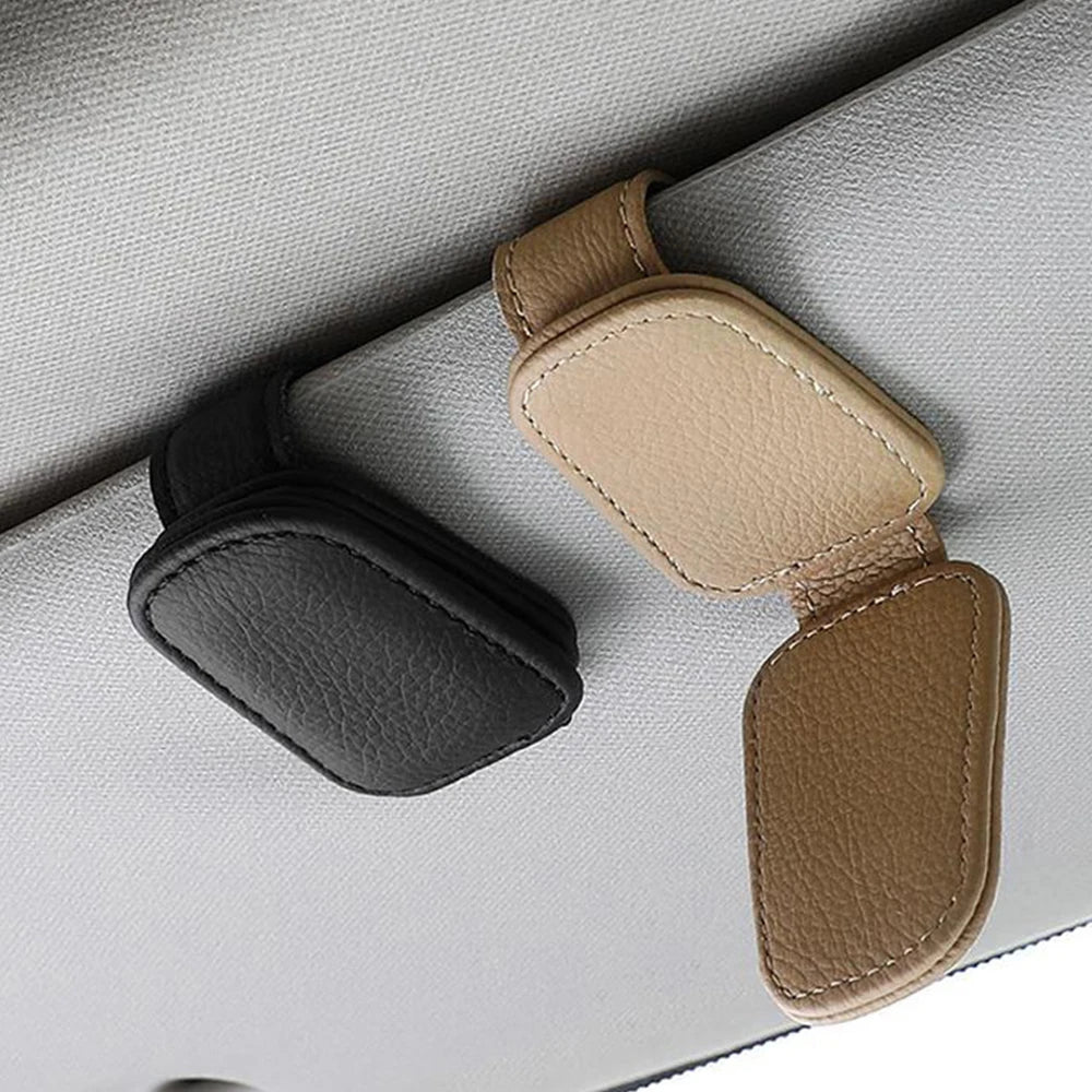 Clip universel pour lunettes de soleil de voiture, porte-billet, support de fixation, étui à stylos, pare-soleil, accessoires de voiture