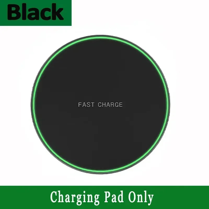 Station de charge rapide par induction pour Samsung S23/S22, Xiaomi et Huawei. Chargeur sans fil 2 en 1 pour iPhone 12-16 Pro Max