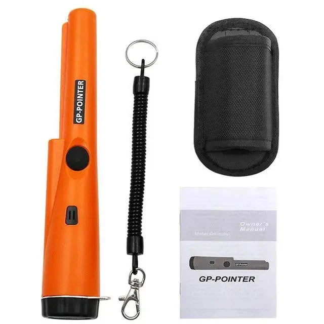 Détecteur de métaux professionnel, pointeur précis, étanche, portable, pour pièces et or