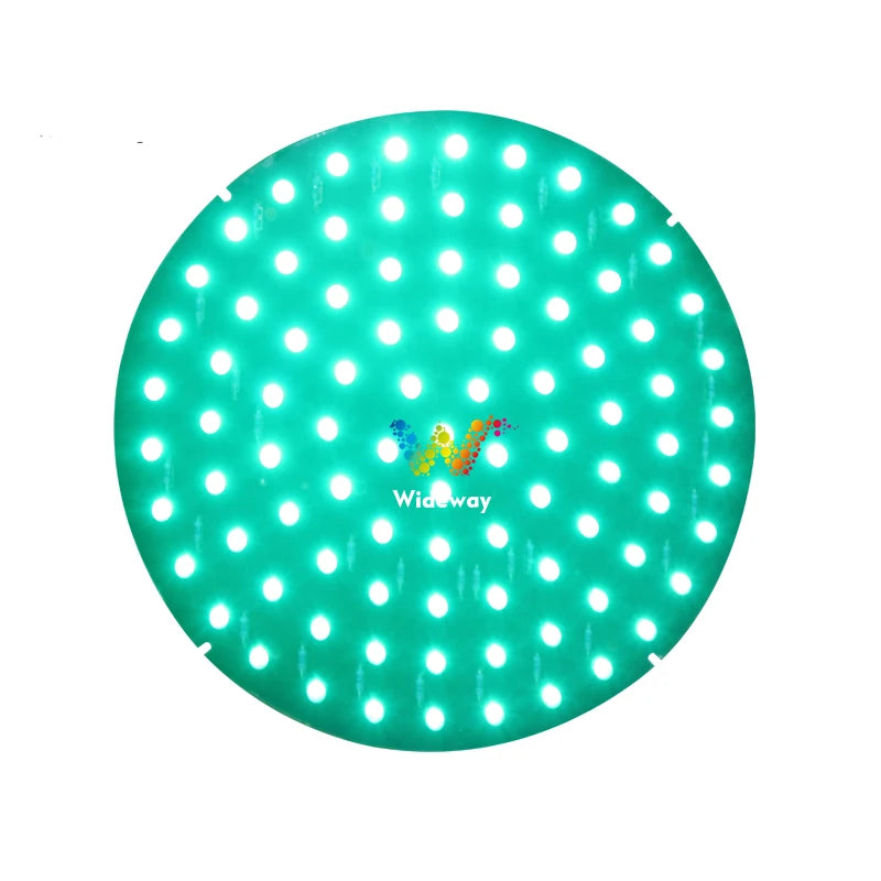 Feu de signalisation rouge de remplacement DC12V haute luminosité, boule pleine de 300 mm de diamètre pour la sécurité routière