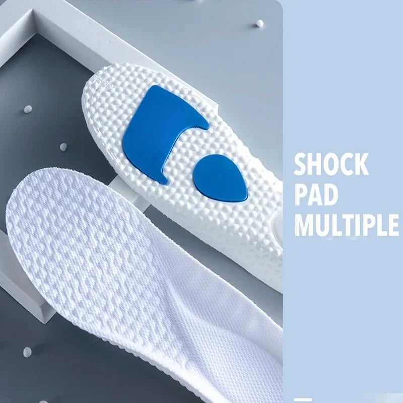Semelles de sport souples pour hommes, absorbant les chocs et respirantes en été, pour un confort optimal même en position debout prolongée