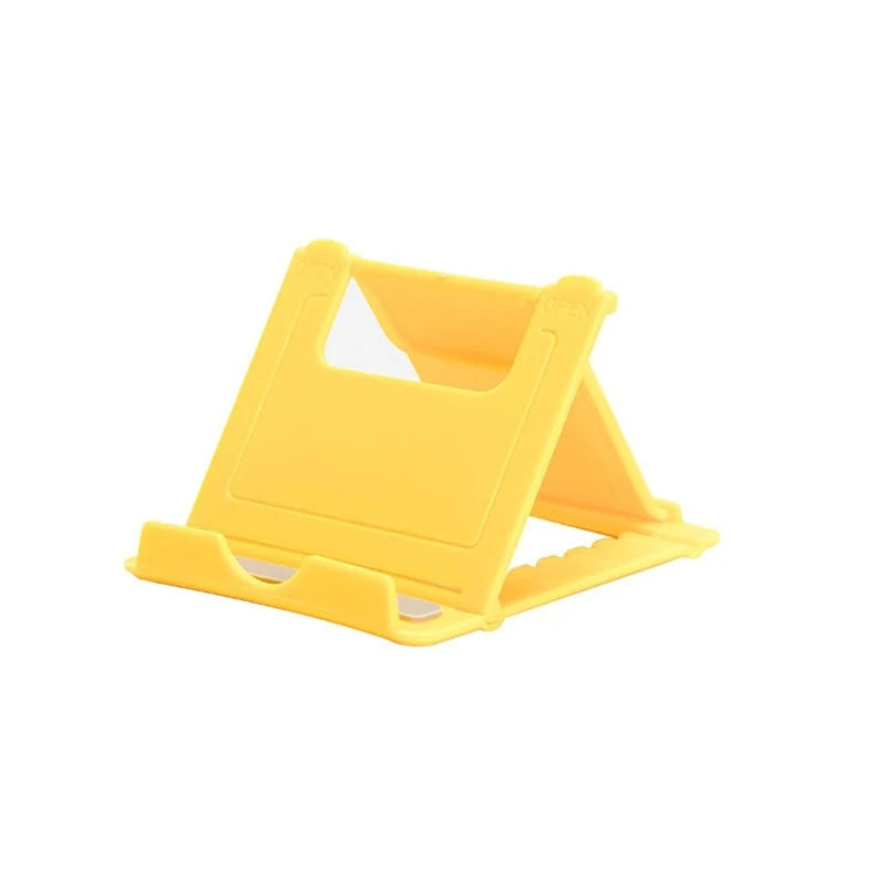 Mini support pliable universel, portable et ajustable pour téléphone, tablette ou ordinateur portable (compatible iPad, iPhone, Samsung, Xiaomi)