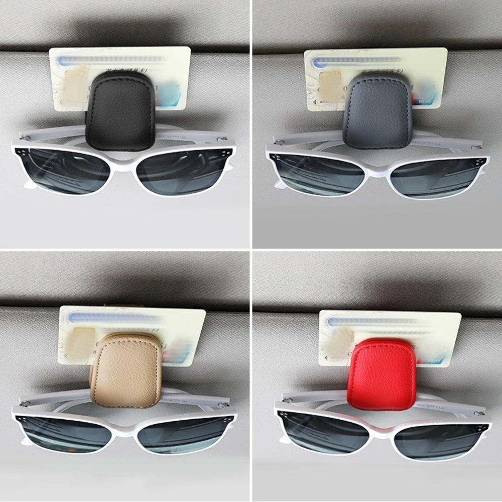Clip universel pour lunettes de soleil de voiture, porte-billet, support de fixation, étui à stylos, pare-soleil, accessoires de voiture