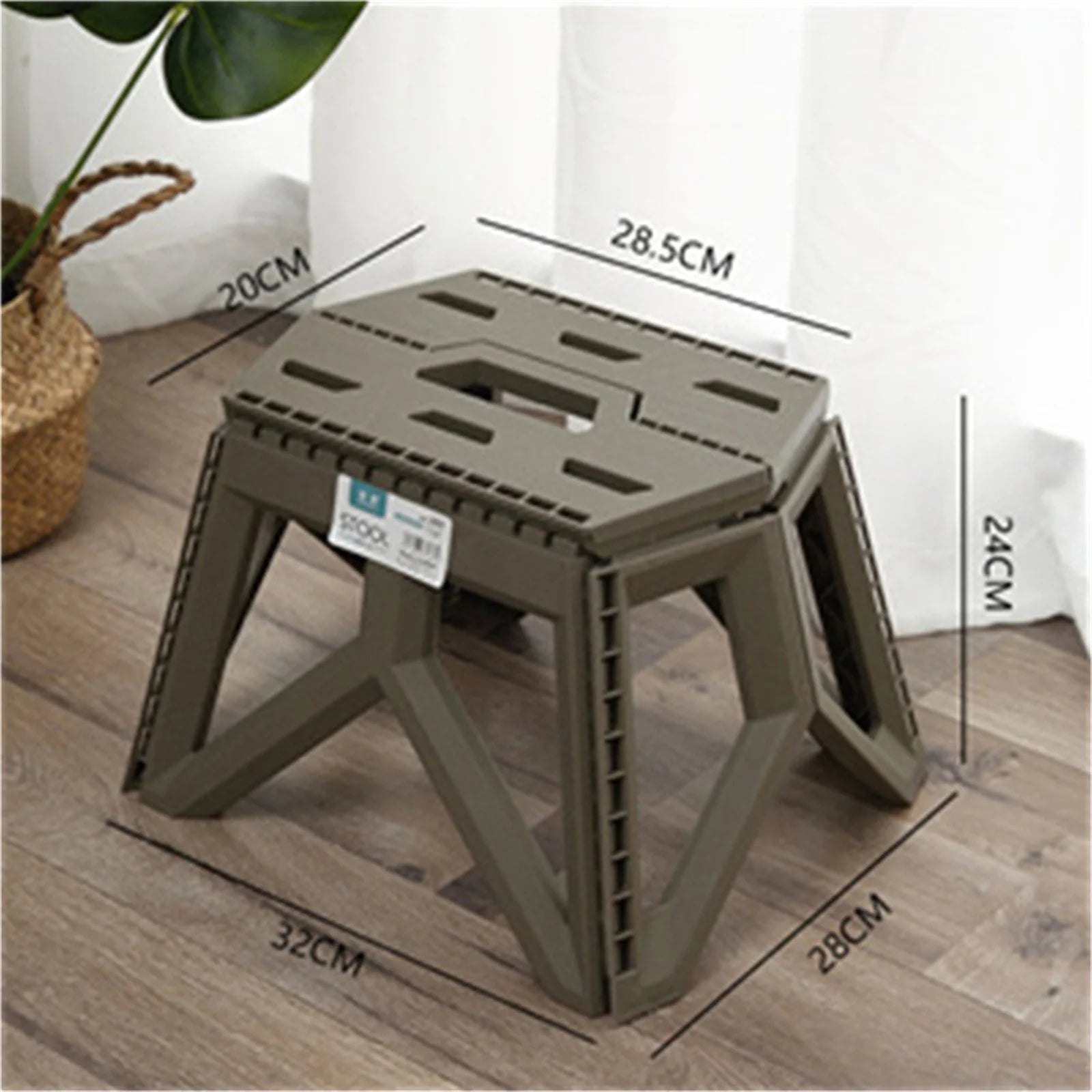 Petit tabouret d'extérieur pliant Portable, petite chaise Durable à haute charge, tabouret de pêche, tabouret de plage, tabouret de Camping