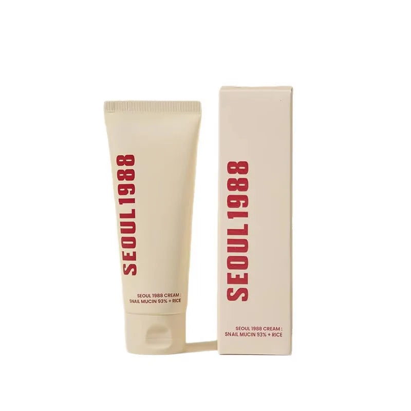 Séoul 1988 Coffret Sérum Crème Yeux et Visage au Rétinol et Ginseng - Soin Raffermissant, Hydratant, Anti-âge, Atténue les rides et ridules