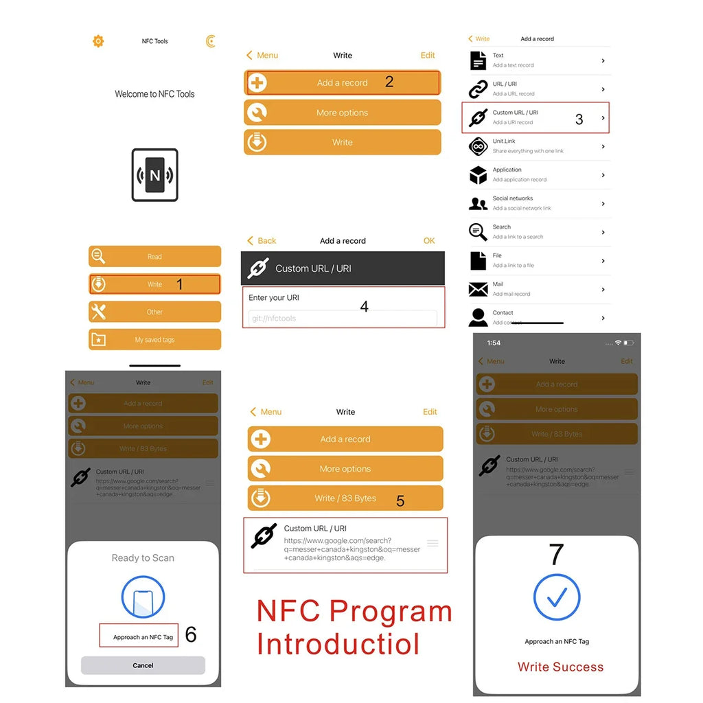 5YOA – Carte d'examen Google NFC, station 13.56Mhz, table programmable, NFC, affichage des avis Google, carte pliable, support de marque debout