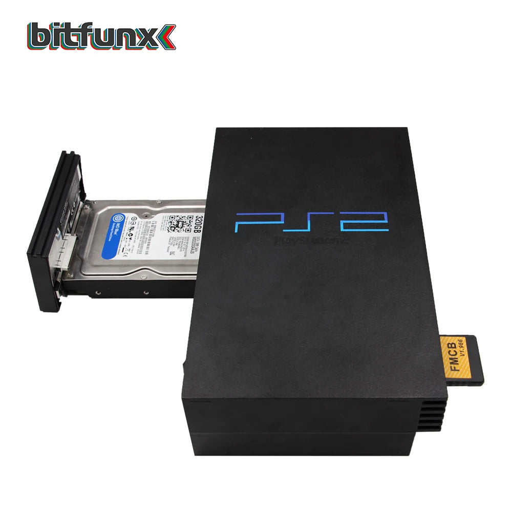 Carte mémoire Bitfunx McBoot V1.966 gratuite 8 Mo/16 Mo/32 Mo/64 Mo pour console PS2 Fat