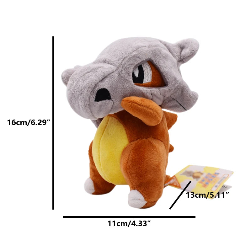Cubone Peluche Kola Doll, All Star Collection Jeu de Dessin animé en Peluche pour Cadeau d'anniversaire 6,9 Pouces Peluches Douces Personnage de Dessin animé