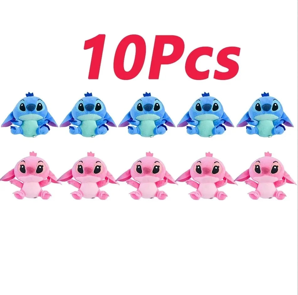 18cm Original Plush Stitch toy Baby Movie Cartoon Model Doll Children Action Figures Stuffed Toys Pendant Gifts