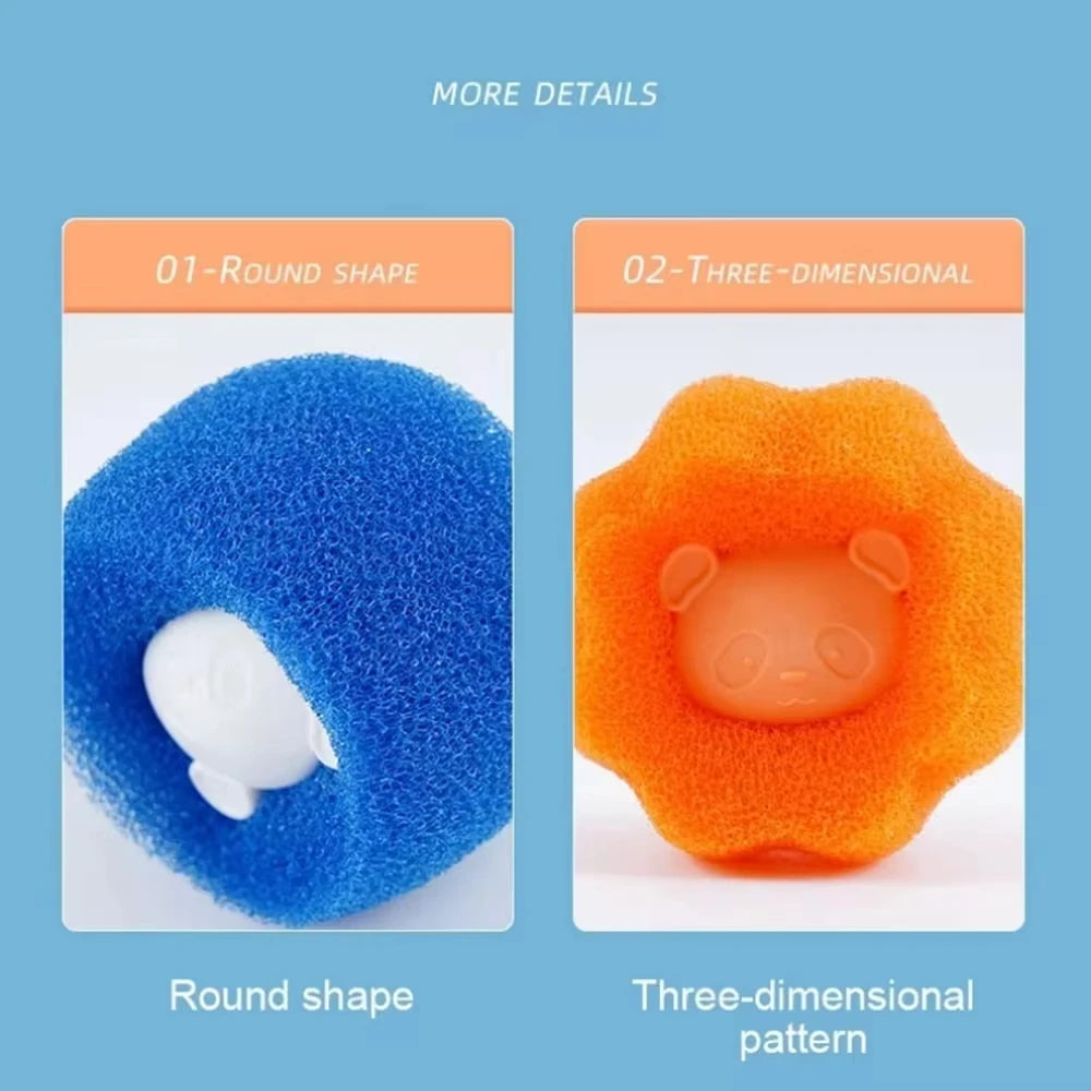 Brosse à poils d'animaux réutilisable pour machine à laver, chat et chien, avec embout adhésif. Collecteur de peluches et de poussière. Accessoires de nettoyage pour sèche-linge