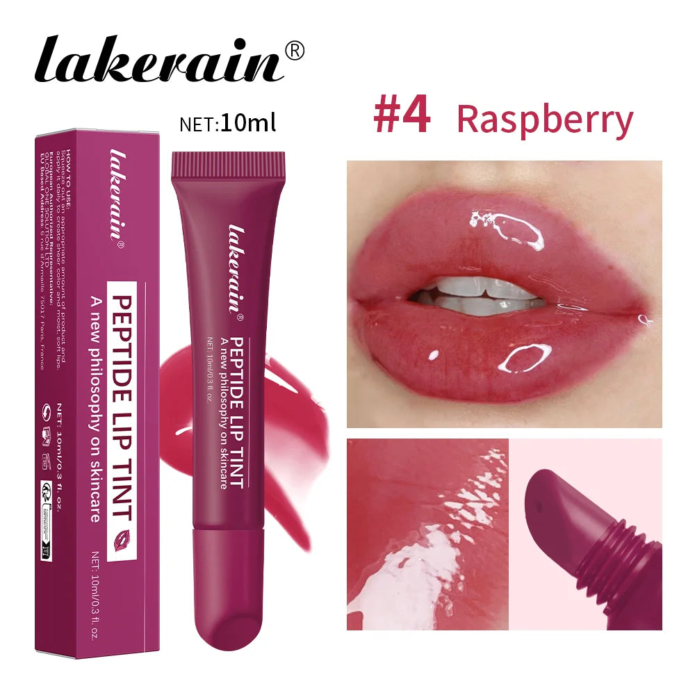 Gloss à lèvres effet miroir 10 ml, huile hydratante et nourrissante pour les lèvres, effet gel longue tenue, effet verre, estompe les ridules, sérum protecteur pour les lèvres