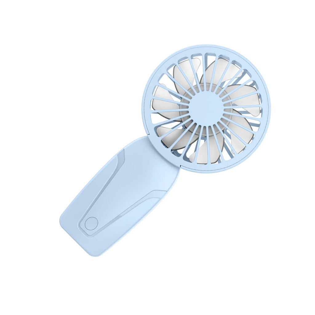 2026 New Model Noise Free Rechargeable Mini Fan for Silent Cooling Experience Lightweight Portable Mini Pocket Fan White Fan