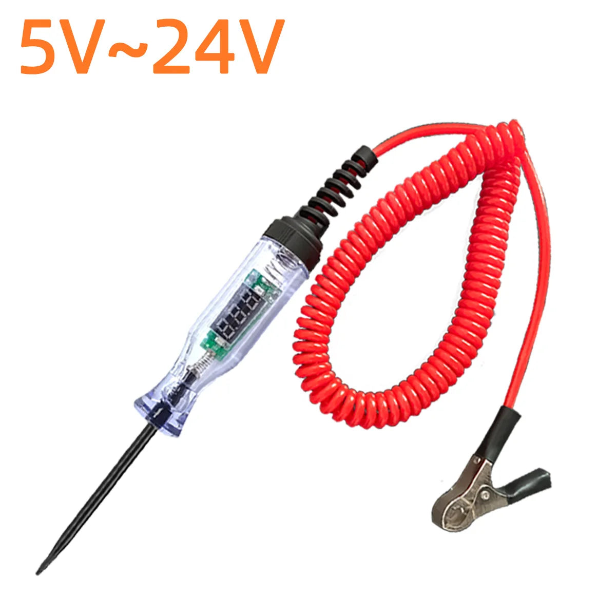 Testeur de Circuit de tension de camion de voiture, outils automobiles 6V 24V, sonde de Diagnostic de voiture, stylo de Test d'ampoule, stylo de mesure électrique, outils