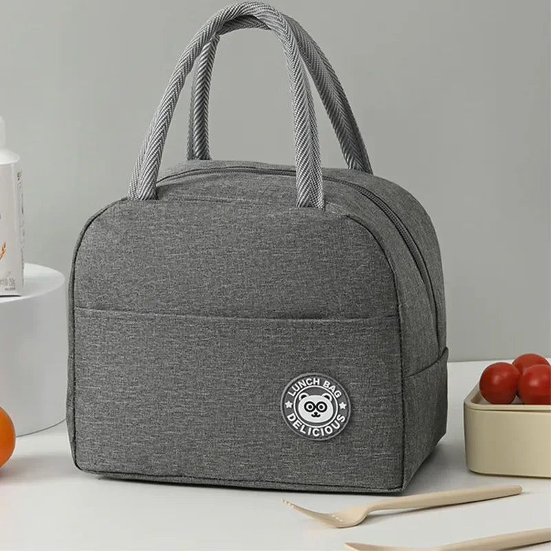 Sac à déjeuner isolé, sac à Bento isolant, sac à riz en aluminium, sac à repas, sac à glace pour étudiant, sac à main à déjeuner Bento isolant