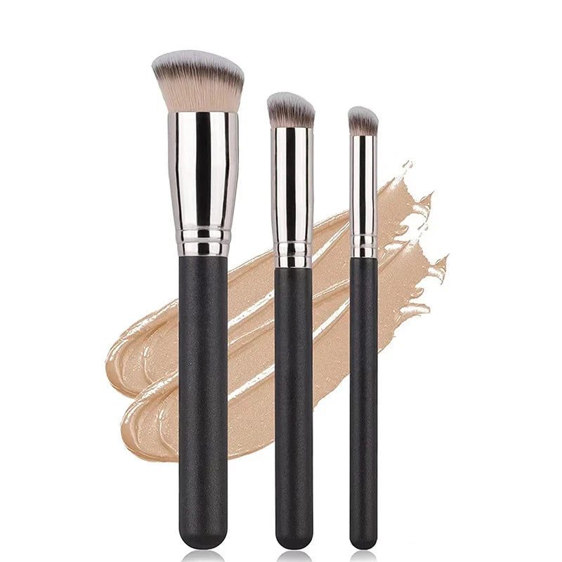 Pinceau correcteur de fond de teint, pinceaux de fard à joues de Contour Premium, impeccable, sous les yeux, pinceau de maquillage Dense pour le visage, pour estomper