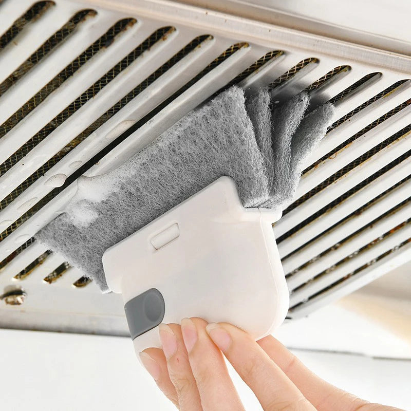 Brosse de nettoyage de fente de fenêtre amovible 2 en 1, rainure de porte et de fenêtre, fente de fenêtre en verre, brosse à angle mort, couture de rebord de fenêtre