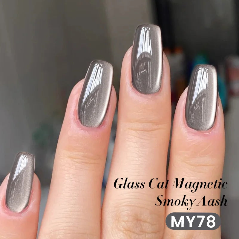Vernis à ongles magnétique gel BORN PRETTY 10 ml Argent Clair de Couleur Chat - Accessoires pour les ongles - Vernis semi-permanent pour ongles d'automne et d'hiver