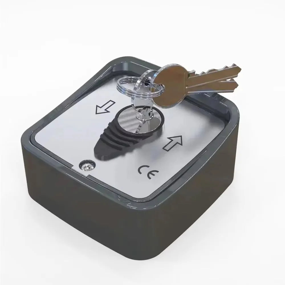 Industrial Grade Roller Shutter Key Switch - DP Automation 16A Heavy Duty (Factory Direct Wholesale, IP55 Rated