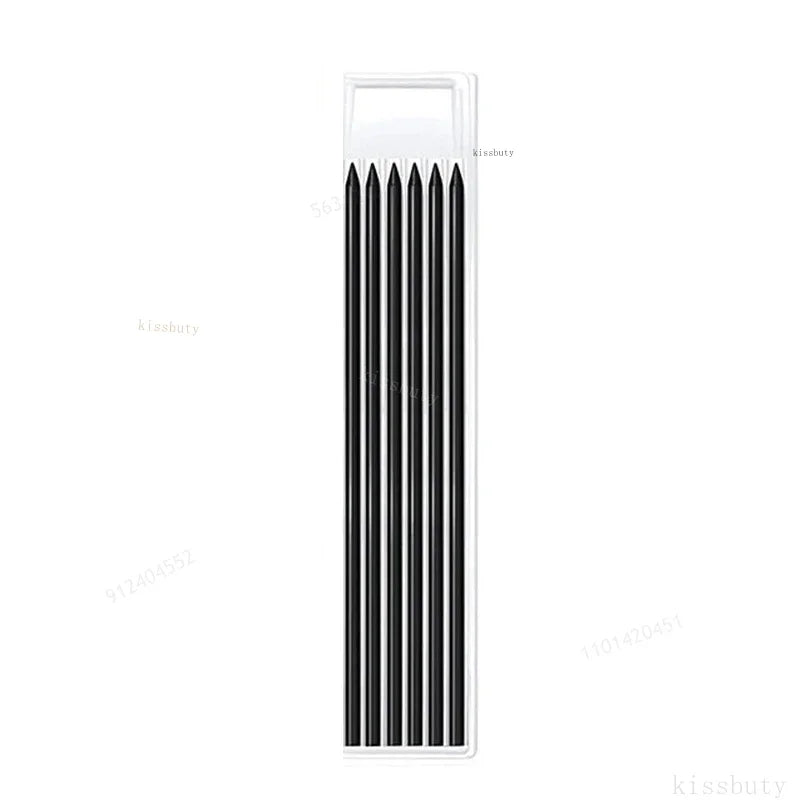 2pcs/set 2.8mm Carpenter Mechanical Pencil with Sharpener for Woodworking Construction Long Head Carpenter Pencil Stationery
