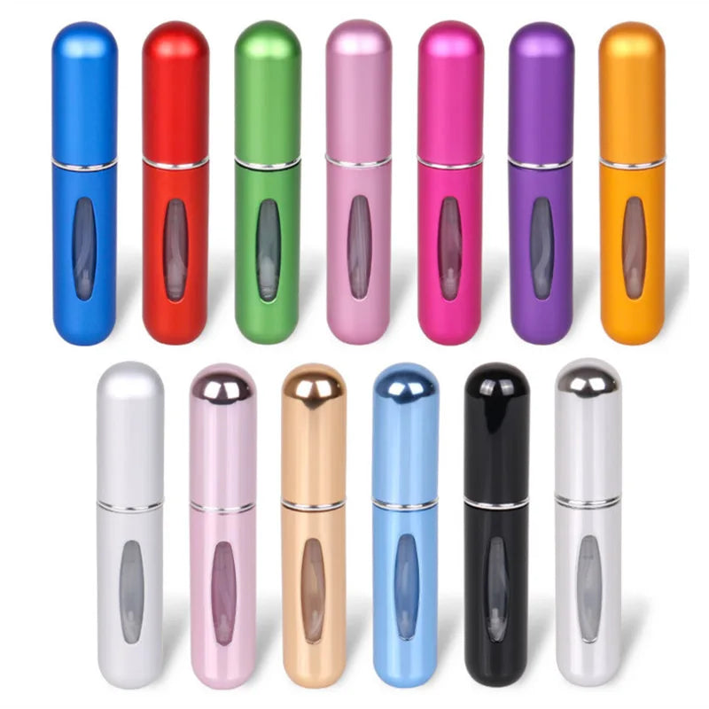 Flacon de recharge de parfum de 5 ml, mini vaporisateur portable rechargeable, pompe à parfum, récipient cosmétique vide, atomiseur pour voyage, accessoire tendance