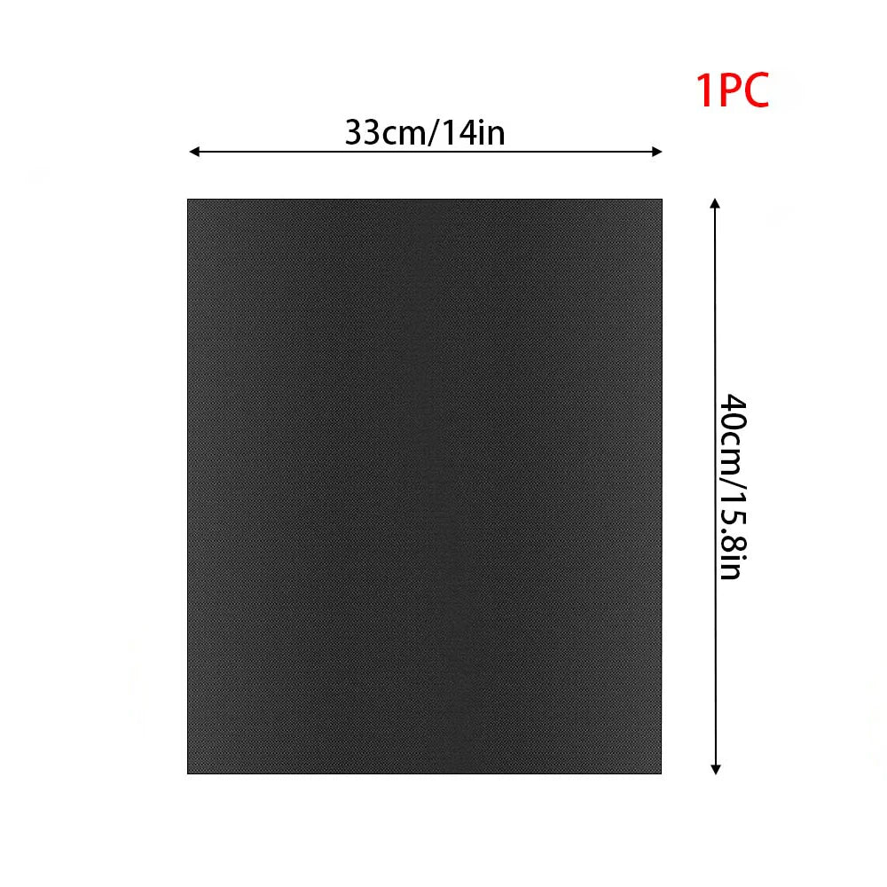 Tapis de cuisson antiadhésif pour four, tapis de barbecue, tapis de cuisson réutilisable pour grille-pain, tapis de cuisson résistant à la chaleur