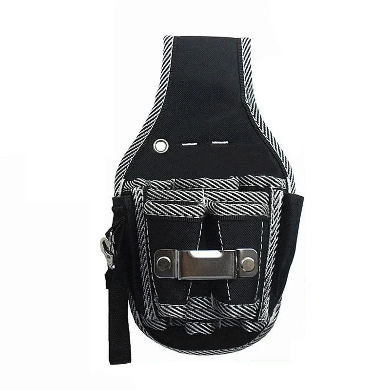 Sac à outils multifonctionnel en tissu Nylon, ceinture à outils, Kit de tournevis, support, sac à outils, pochette de poche, étui de poche pour électricien
