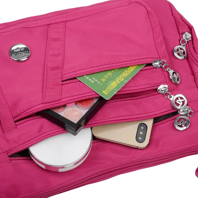 Sac à bandoulière décontracté de grande capacité pour femmes, sac à bandoulière étanche multifonctionnel, sac à main de shopping