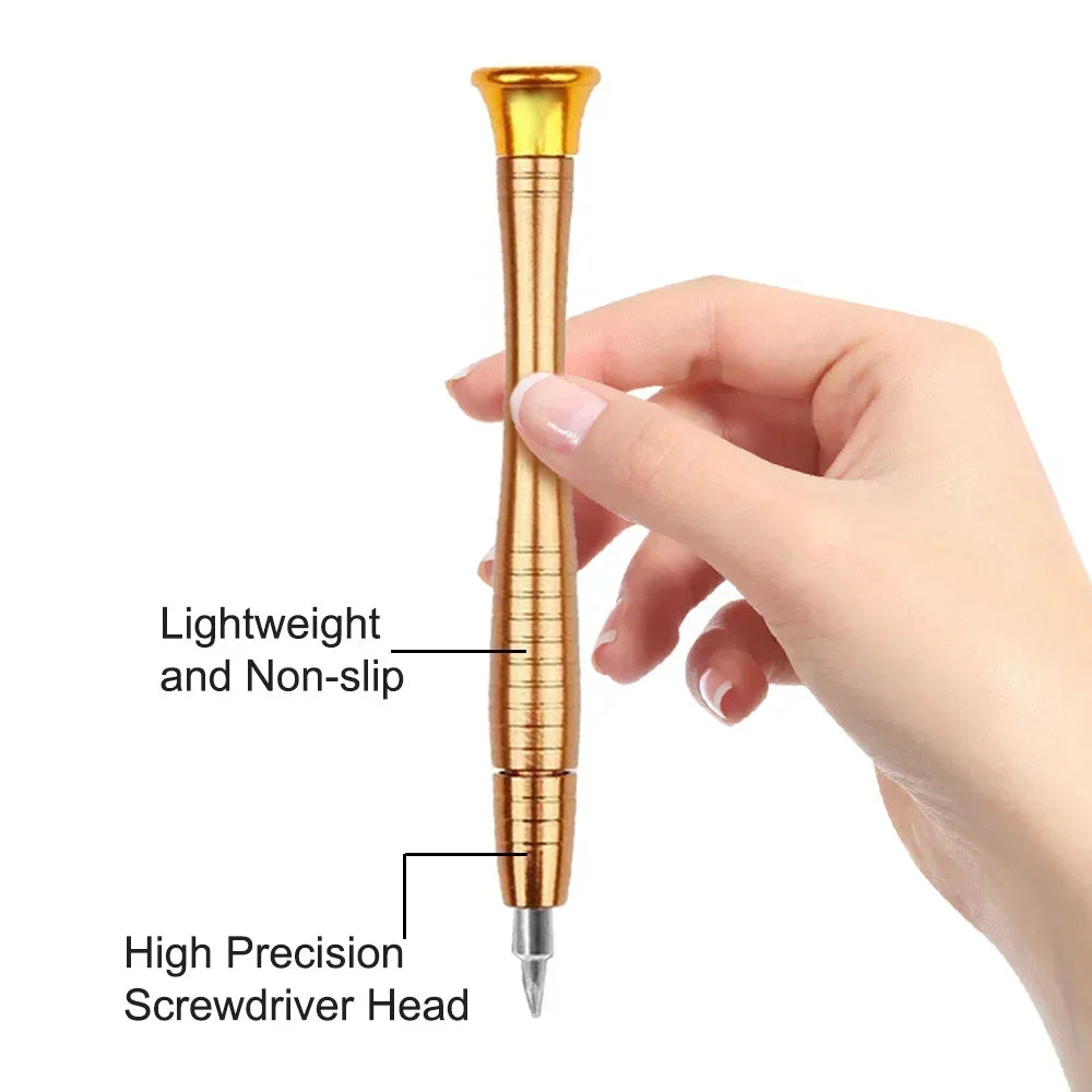 Jeu de Mini tournevis de précision 25 en 1, tournevis Torx électronique, Kit d'outils de réparation d'ouverture pour iPhone caméra montre tablette PC