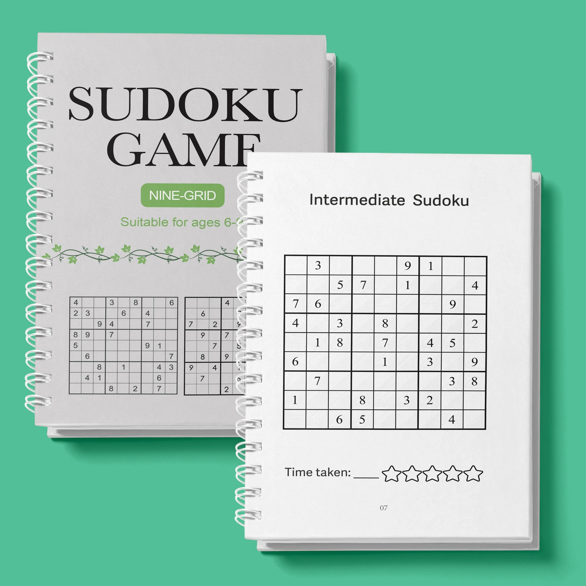Fun & Educational Kids Sudoku Puzzle Book: Easy to Hard Levels for Children's Brain Training and Logic Skills Development