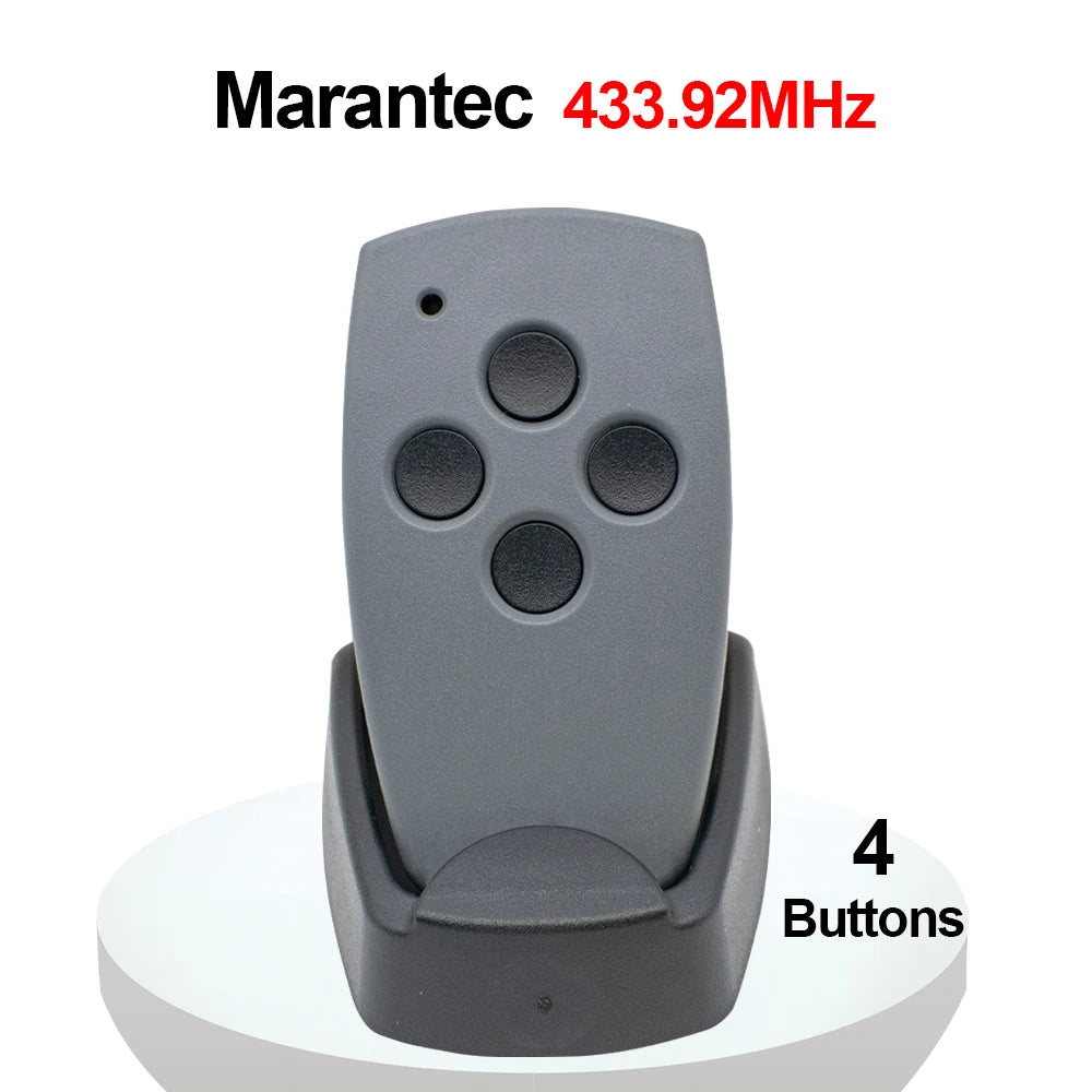 Marantec Digital 302 304 313 confort 220 250 252 433.92MHz télécommande de porte de Garage 433MHz émetteur de Code fixe