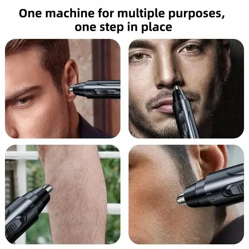 Tondeuse à poils de nez électrique, sûre et sans danger, sans poils coincés. Rasoir multifonctionnel pour les poils du nez et les sourcils