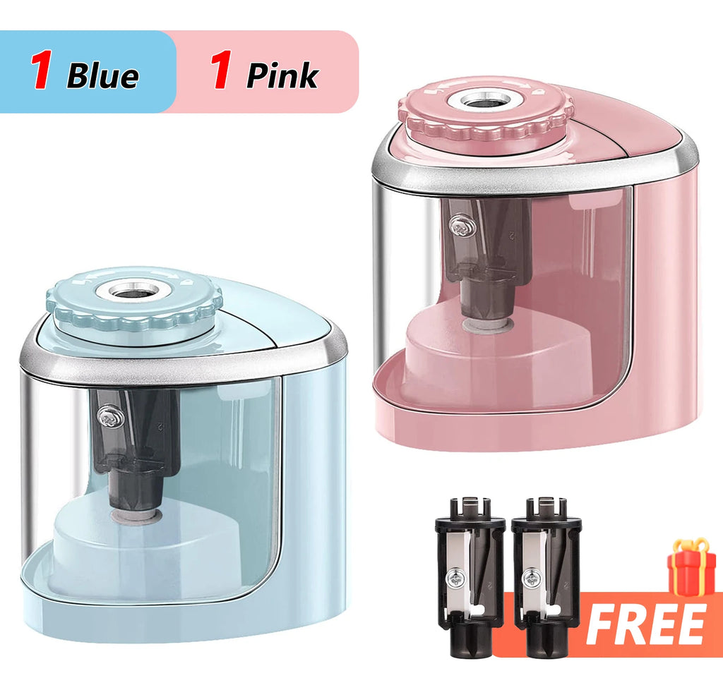TENWIN – taille-crayon électrique automatique et Portable, adapté aux crayons de 6 à 8mm, pour étudiants, papeterie scolaire