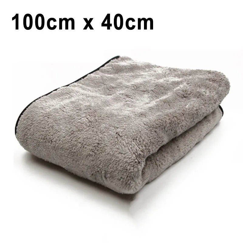 Serviette de lavage auto en microfibre SEAMETAL, super absorbante, pour le nettoyage et le séchage de votre voiture. Chiffons multifonctionnels pour accessoires de lavage auto