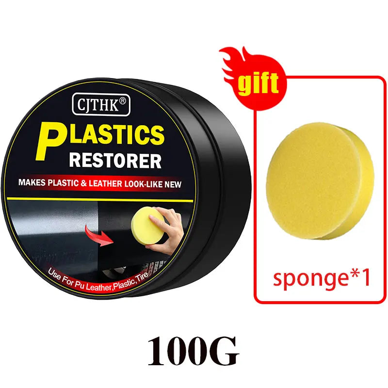 Auto Universal Leather and Plastic Repair Polishing Wax Car interior reconditioning cream for leather/plastic/rubber care