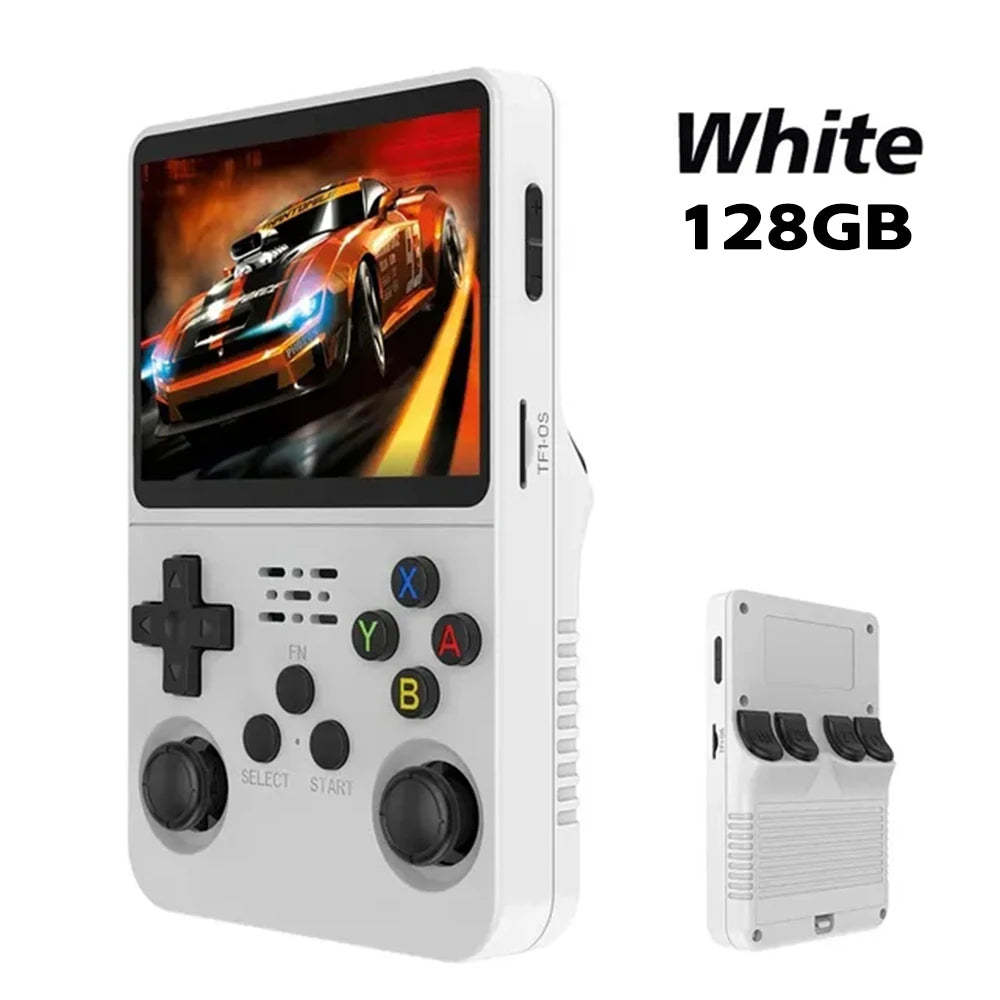 Console de jeu vidéo portable rétro R36S, système Linux, écran IPS de 3,5 pouces, lecteur portable, jeux de 64 Go, plusieurs couleurs sont disponibles