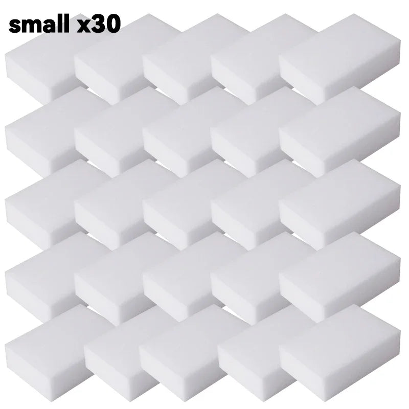Lot de 5 ou 50 éponges magiques en mélamine, nettoyantes et ultra-absorbantes, pour la cuisine et la salle de bain, outils de nettoyage et produits ménagers