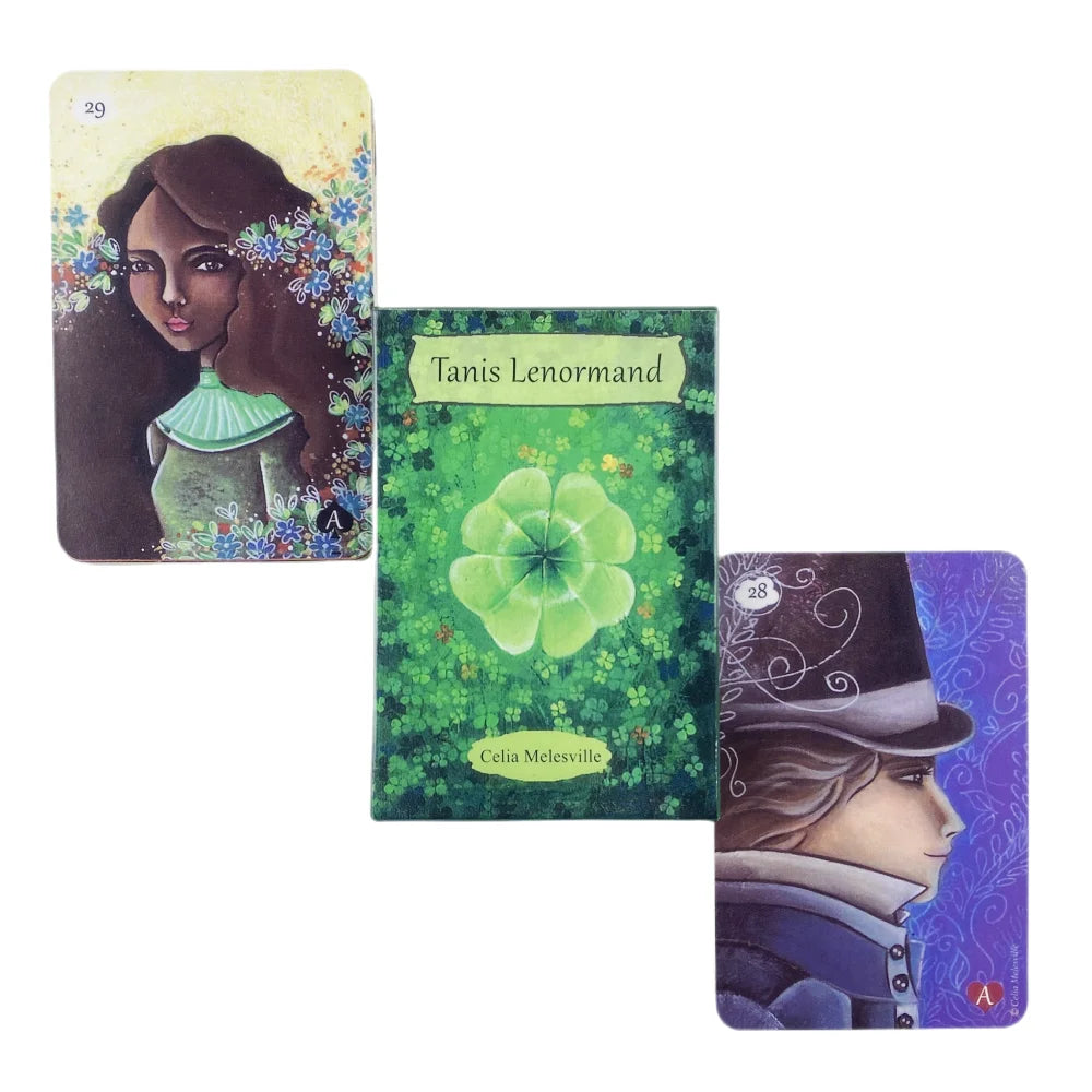 Tanis Lenormand Cartes Oracle A 38 Édition Divinatoire Anglaise Board Games