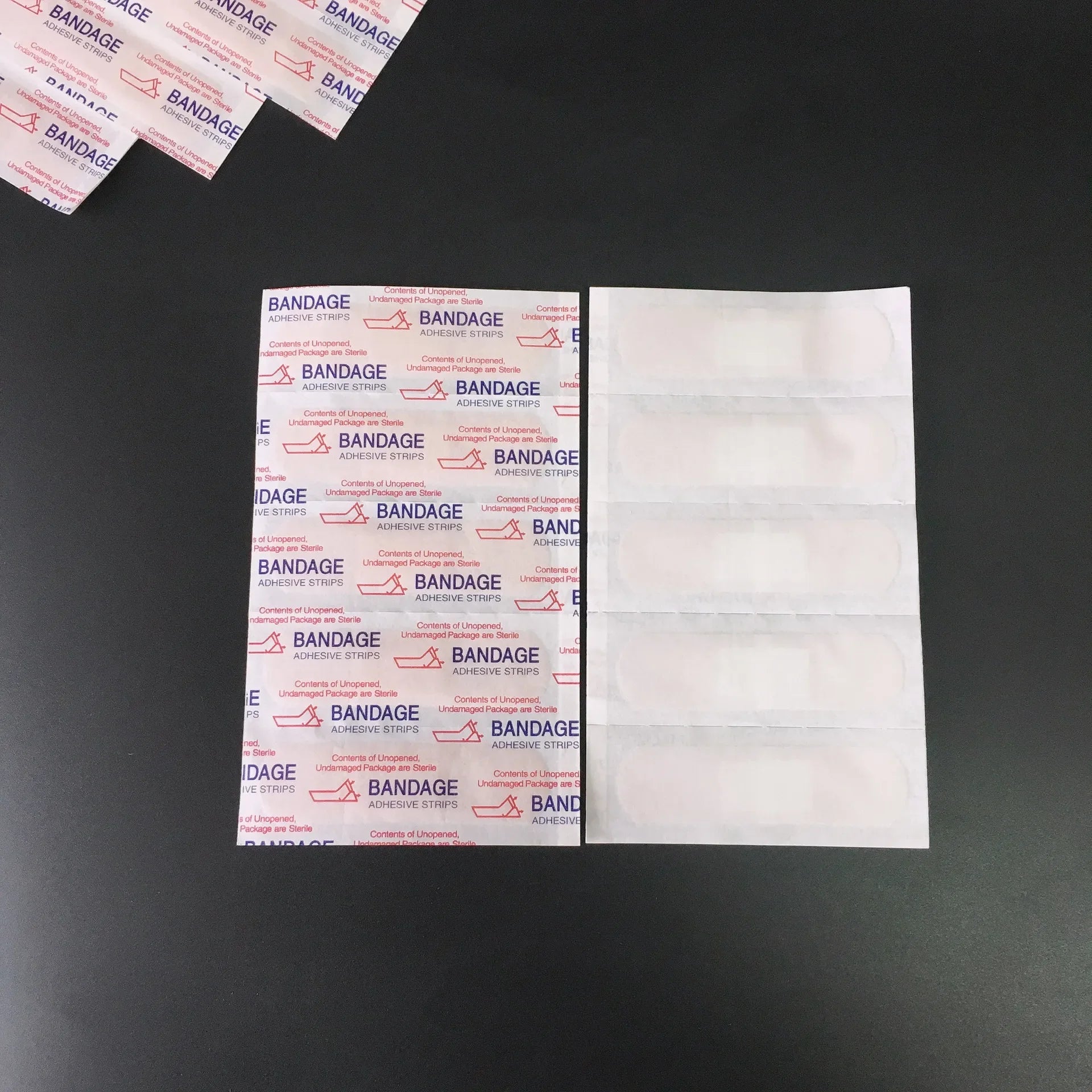 Pansements adhésifs ronds imperméables et respirants, 100 pièces, kit de premiers soins pour enfants, Kits d'urgence de Camping