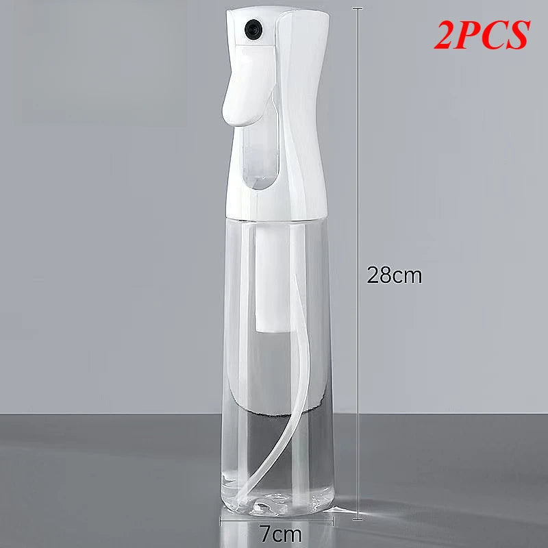 Flacon pulvérisateur de type presse 200/300/500ml, flacon pulvérisateur fin pour visage atomisé d'eau de maquillage, pulvérisation continue de voyage en bouteille séparément