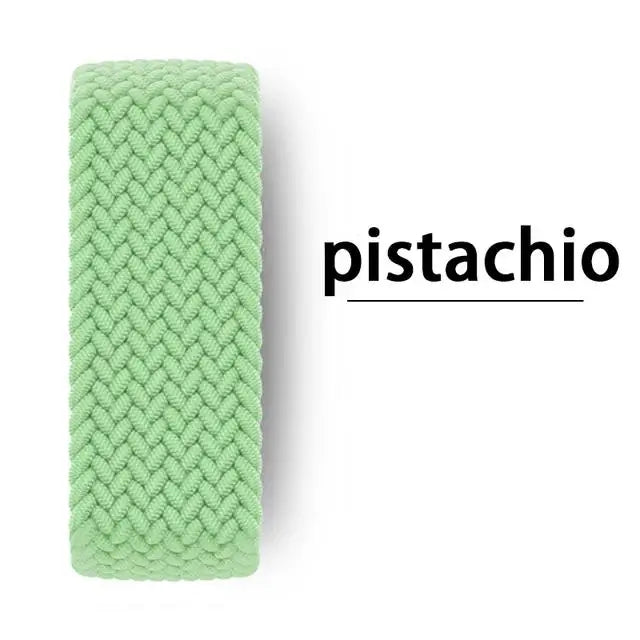 Bracelet pour Apple watch série 10 46mm 42mm 9 7 8 5 SE 6 44mm 45mm 40mm 38 41mm Ultra 49mm, bracelet correa tressé à boucle Solo