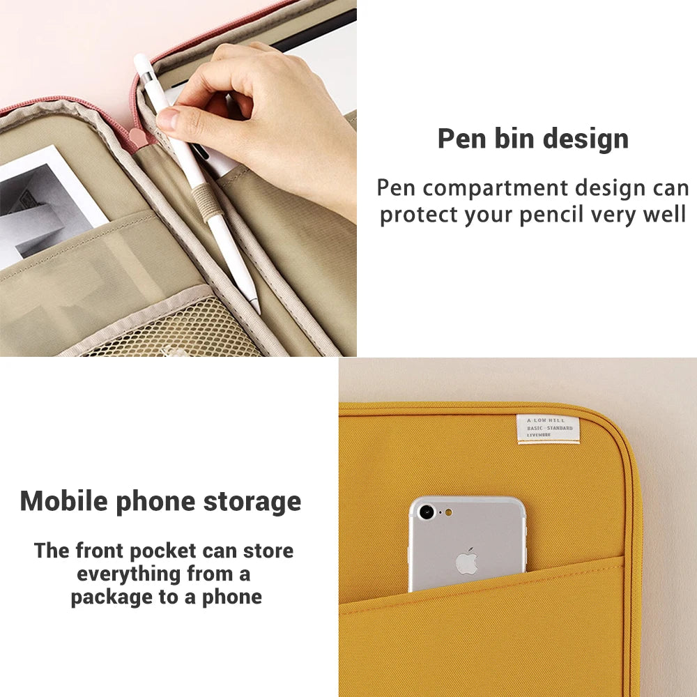 Étui de protection antichoc pour tablette 9-11 pouces compatible avec iPad Air 4/5, iPad Pro 11, iPad Mini 5/6, Xiaomi 5, Samsung, Huawei et Lenovo