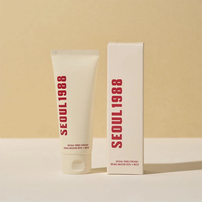 Ensemble de soins coréens pour la peau, séoul 1988, soin du Contour des yeux à la mucine d'escargot, estompe les cernes au rétinol, sérum hydratant liftant raffermissant, crème pour les yeux
