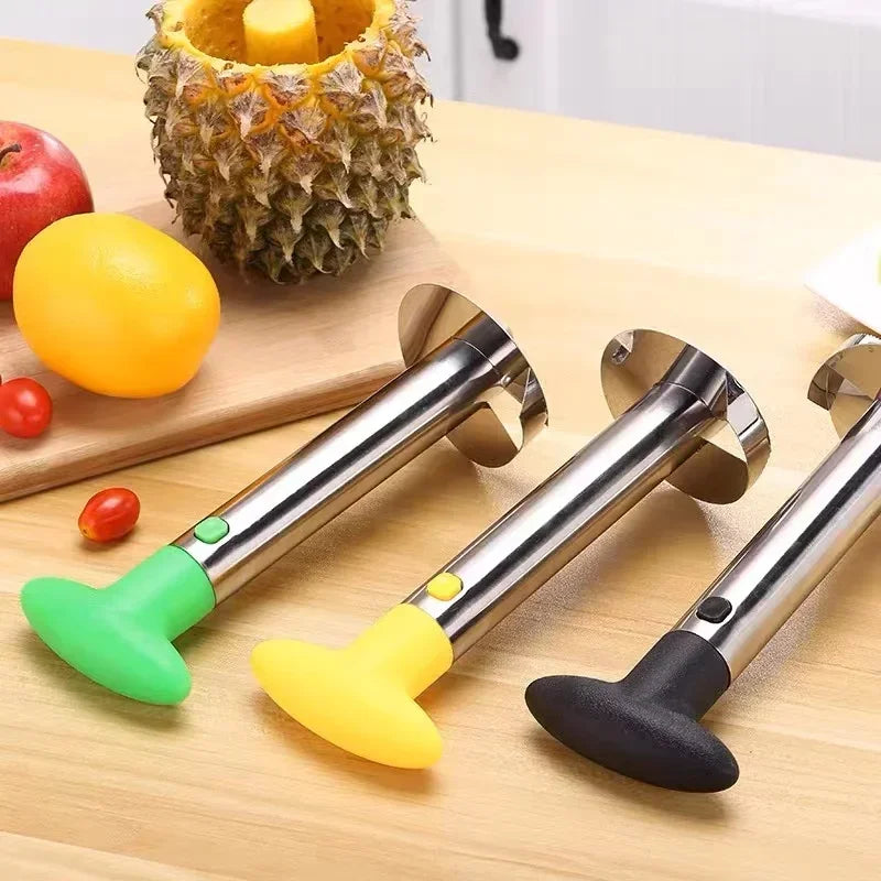 Trancheuse à ananas, éplucheuse, coupe-ananas, couteau d'office, ustensiles de cuisine en acier inoxydable, accessoires et gadgets de cuisine