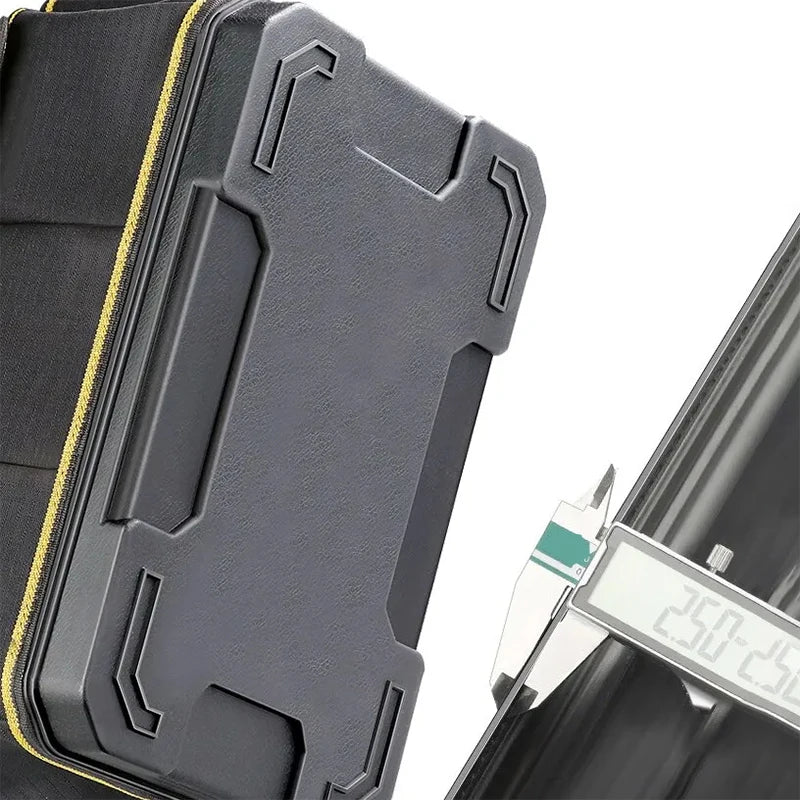 Sac à outils multifonctionnel grande capacité en toile Oxford imperméable et résistante à l'usure, idéal pour la réparation et le rangement d'outils