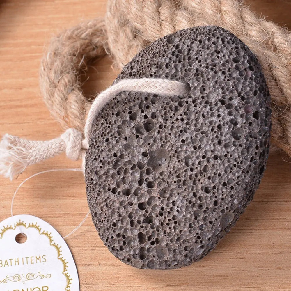 Pierre ponce, outil de pédicure à récurer, exfoliant naturel pour éliminer les callosités sur les mains, les talons et le corps