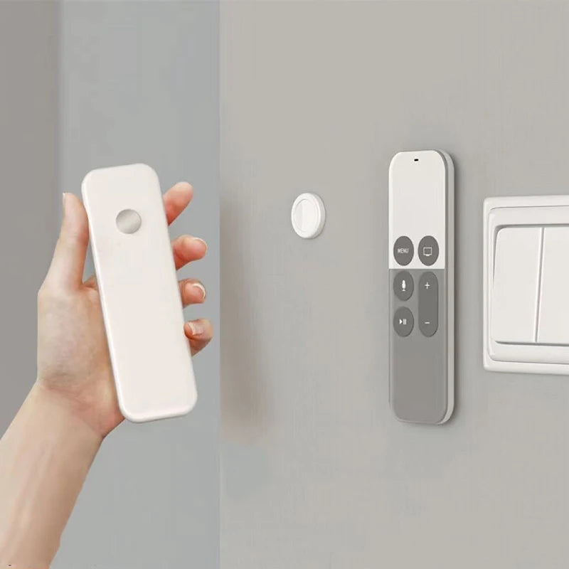 Support à crochet magnétique pour télécommande domestique sans poinçon, autocollant mural solide sans trace, routeur Tv climatiseur Plug-In S
