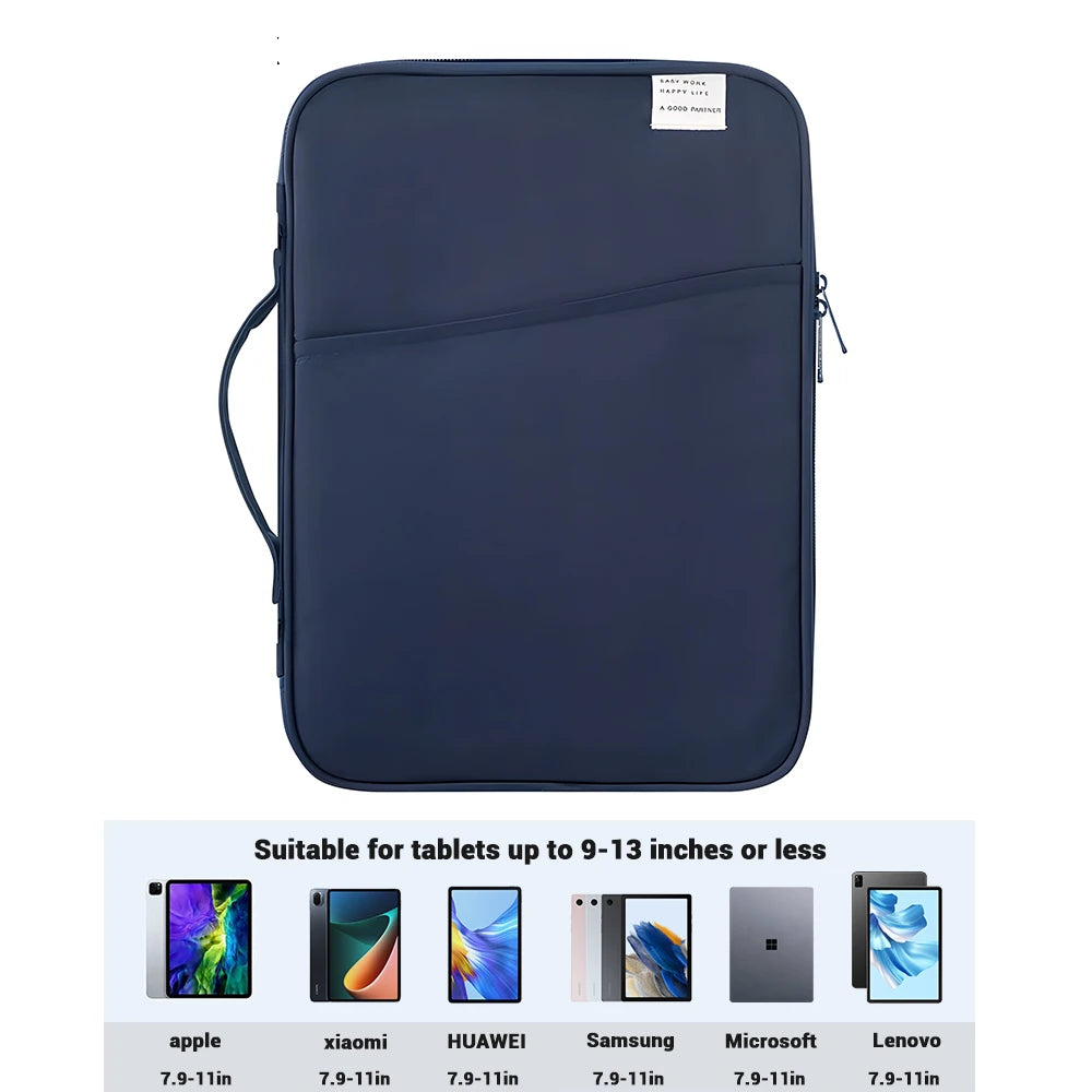 Étui de protection antichoc pour tablette 9-11 pouces compatible avec iPad Air 4/5, iPad Pro 11, iPad Mini 5/6, Xiaomi 5, Samsung, Huawei et Lenovo
