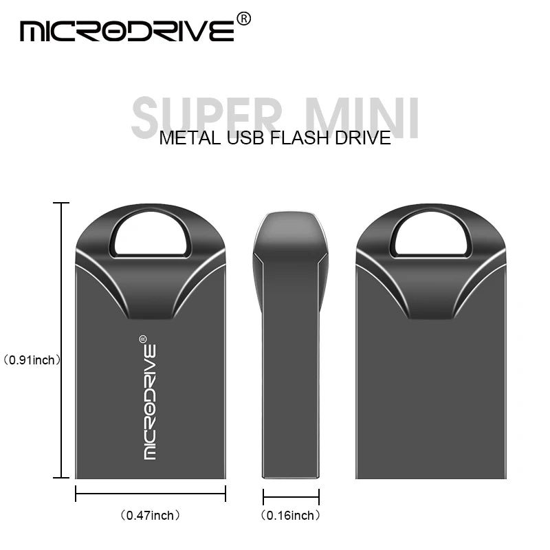 Mini USB Flash Drive Pen Drive USB 2.0 Pendrive 64GB 32GB 16G 8G 4G Flash Memory Stick with Key Ring 128GB U Disk Creative gifts