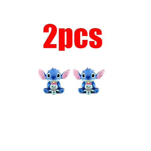 18cm Original Plush Stitch toy Baby Movie Cartoon Model Doll Children Action Figures Stuffed Toys Pendant Gifts